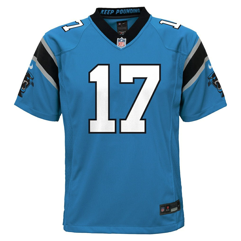 Xavier Legette Carolina Panthers Youth Alternate Game Jersey - Blue