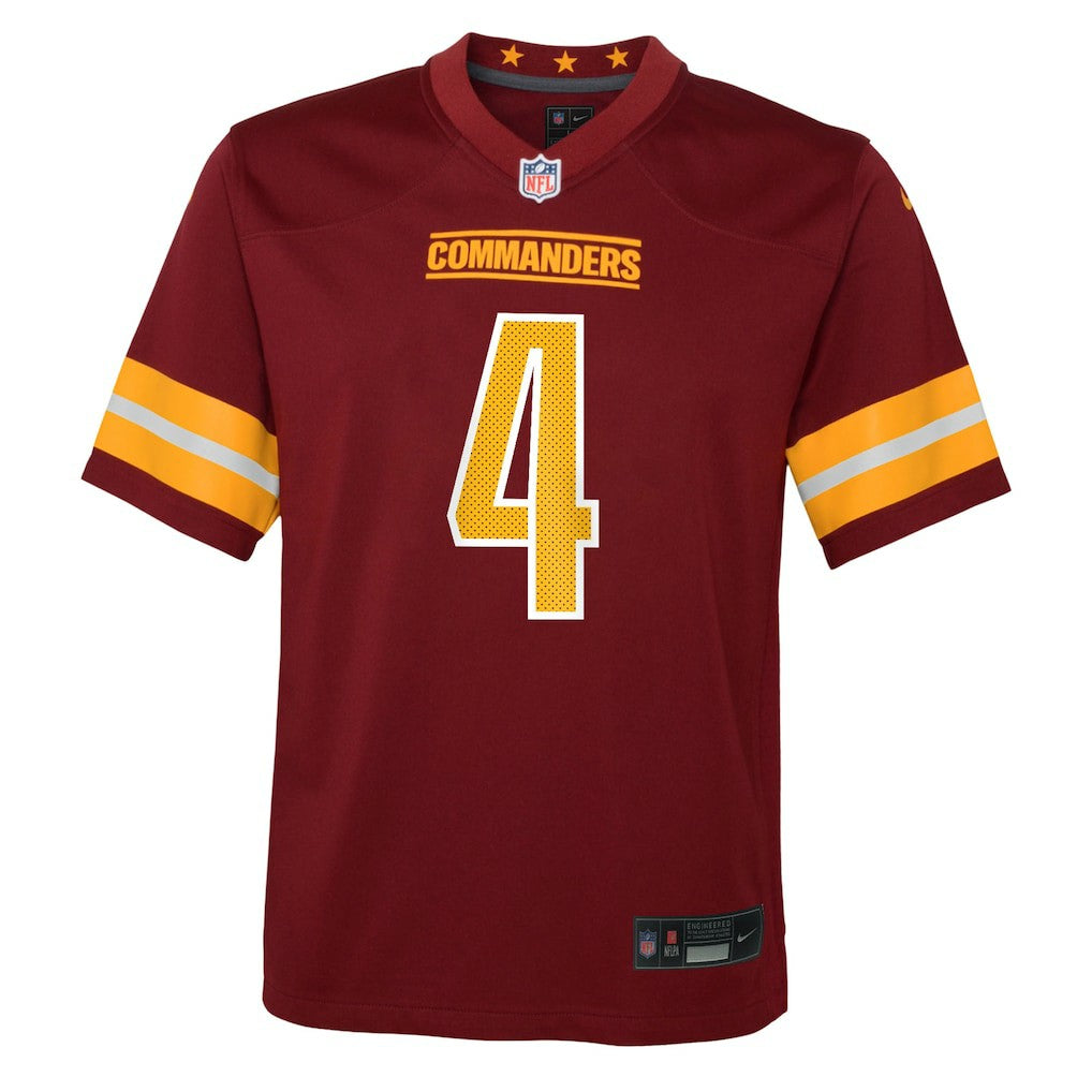 Frankie Luvu Washington Commanders Youth Team Game Jersey - Burgundy
