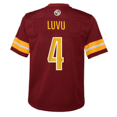 Frankie Luvu Washington Commanders Youth Team Game Jersey - Burgundy