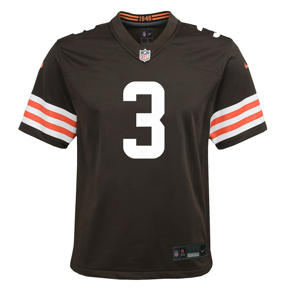 Jerry Jeudy Cleveland Browns Youth Team Game Jersey - Brown