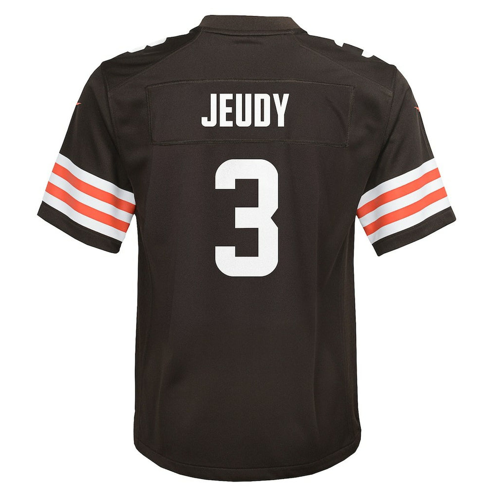 Jerry Jeudy Cleveland Browns Youth Team Game Jersey - Brown