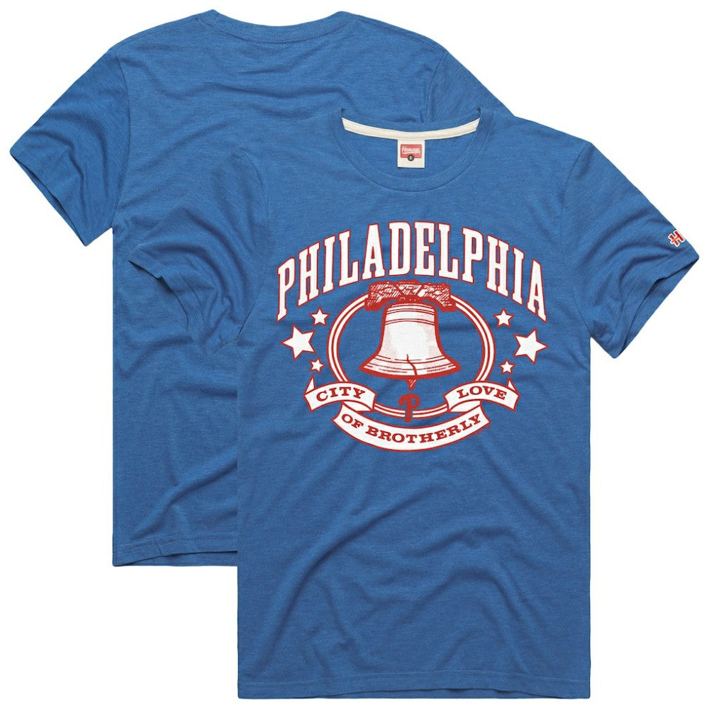 Philadelphia Phillies Homage Hyper Local Refresh T-Shirt Royal