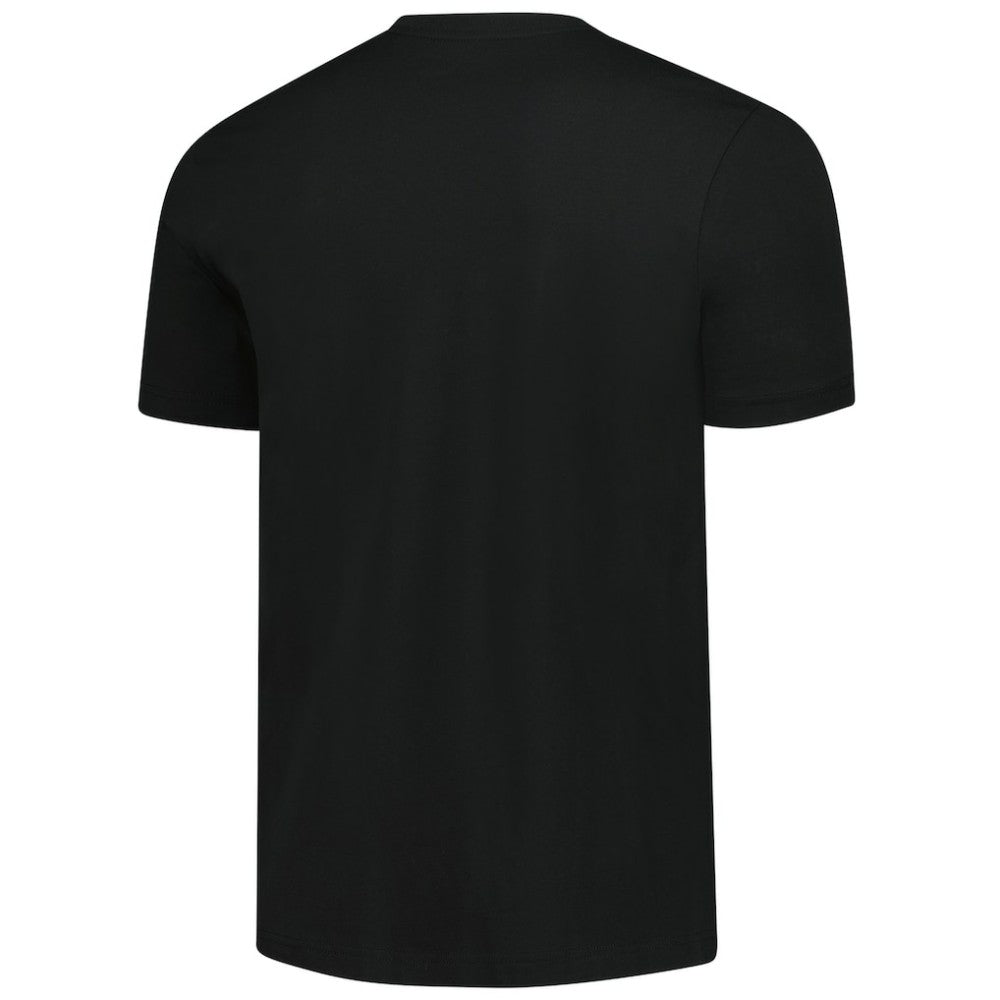 San Diego Padres Bronze Logo with Cross Bats Established T-Shirt Black | New Era