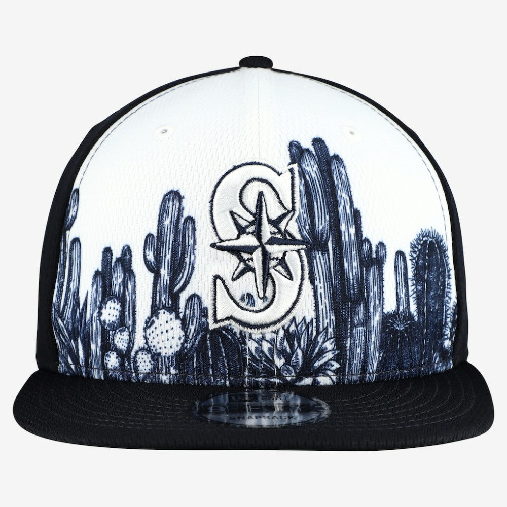 Seattle Mariners 2026 Spring Training Fan Pack Grow 9FIFTY Snapback Hat Navy | New Era