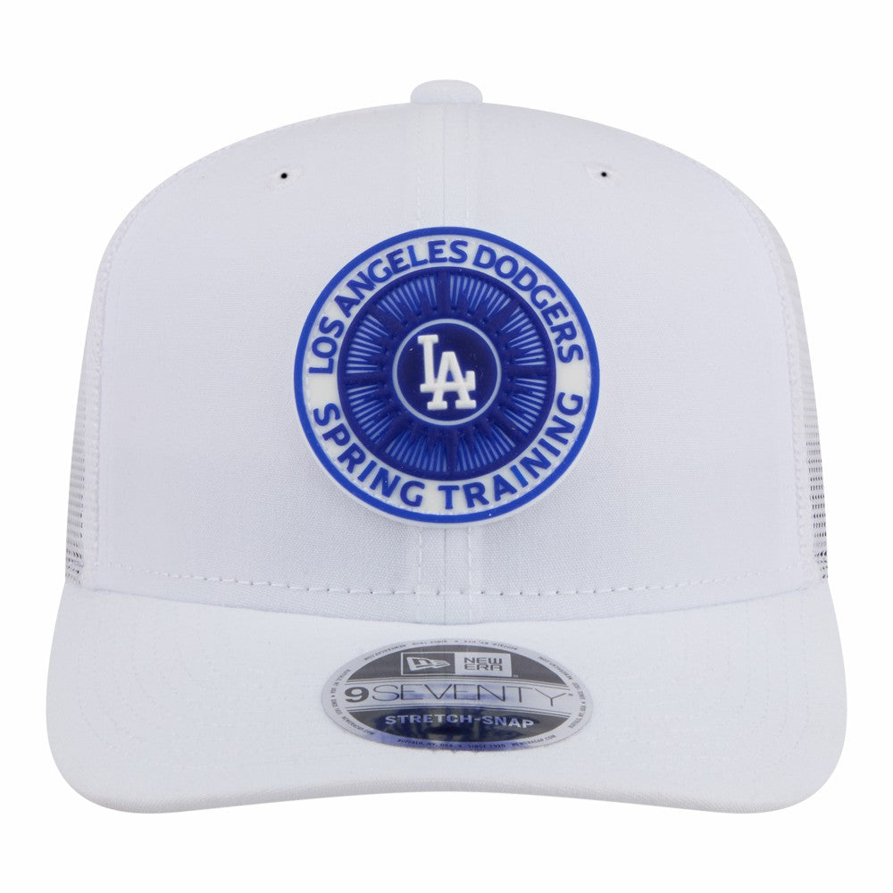 Los Angeles Dodgers 2026 Spring Training Fan Pack 9SEVENTY Adjustable Trucker Hat White | New Era