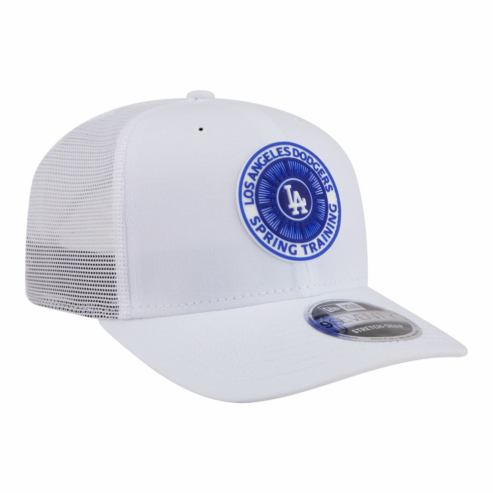 Los Angeles Dodgers 2026 Spring Training Fan Pack 9SEVENTY Adjustable Trucker Hat White | New Era