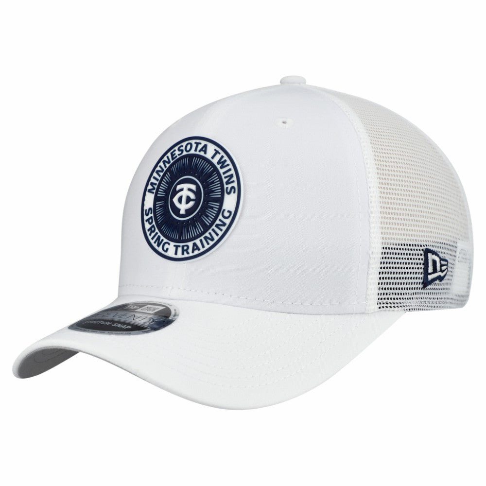 Minnesota Twins 2026 Spring Training Fan Pack 9SEVENTY Adjustable Trucker Hat White | New Era