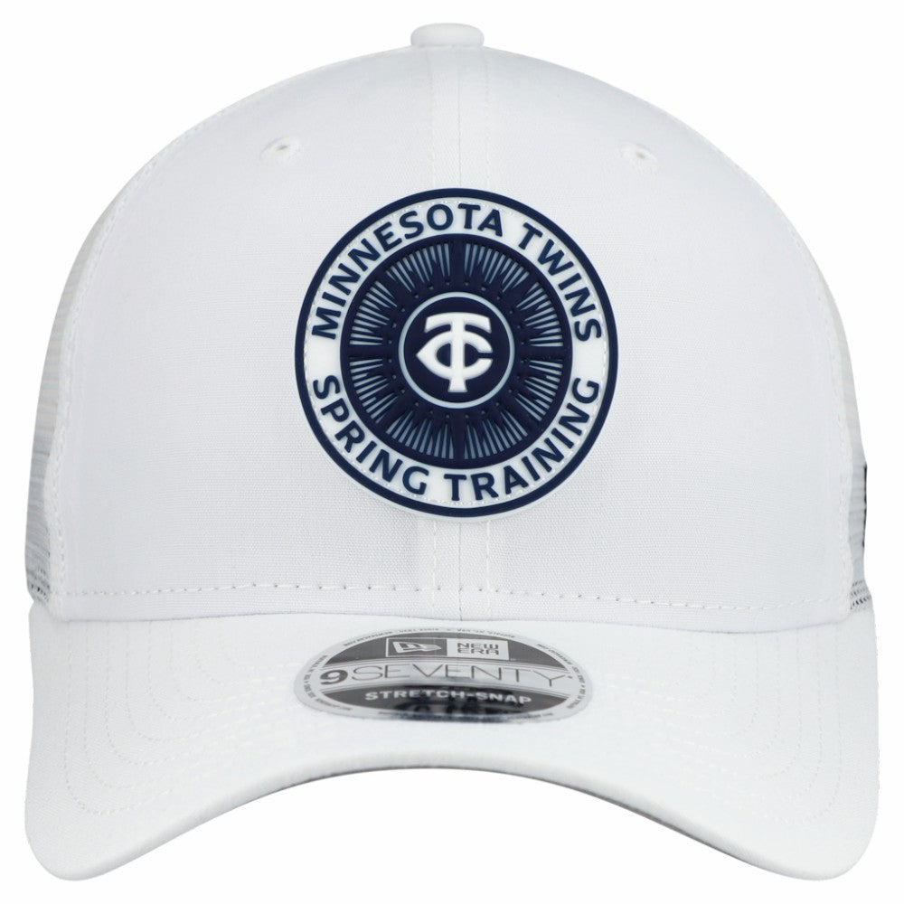 Minnesota Twins 2026 Spring Training Fan Pack 9SEVENTY Adjustable Trucker Hat White | New Era
