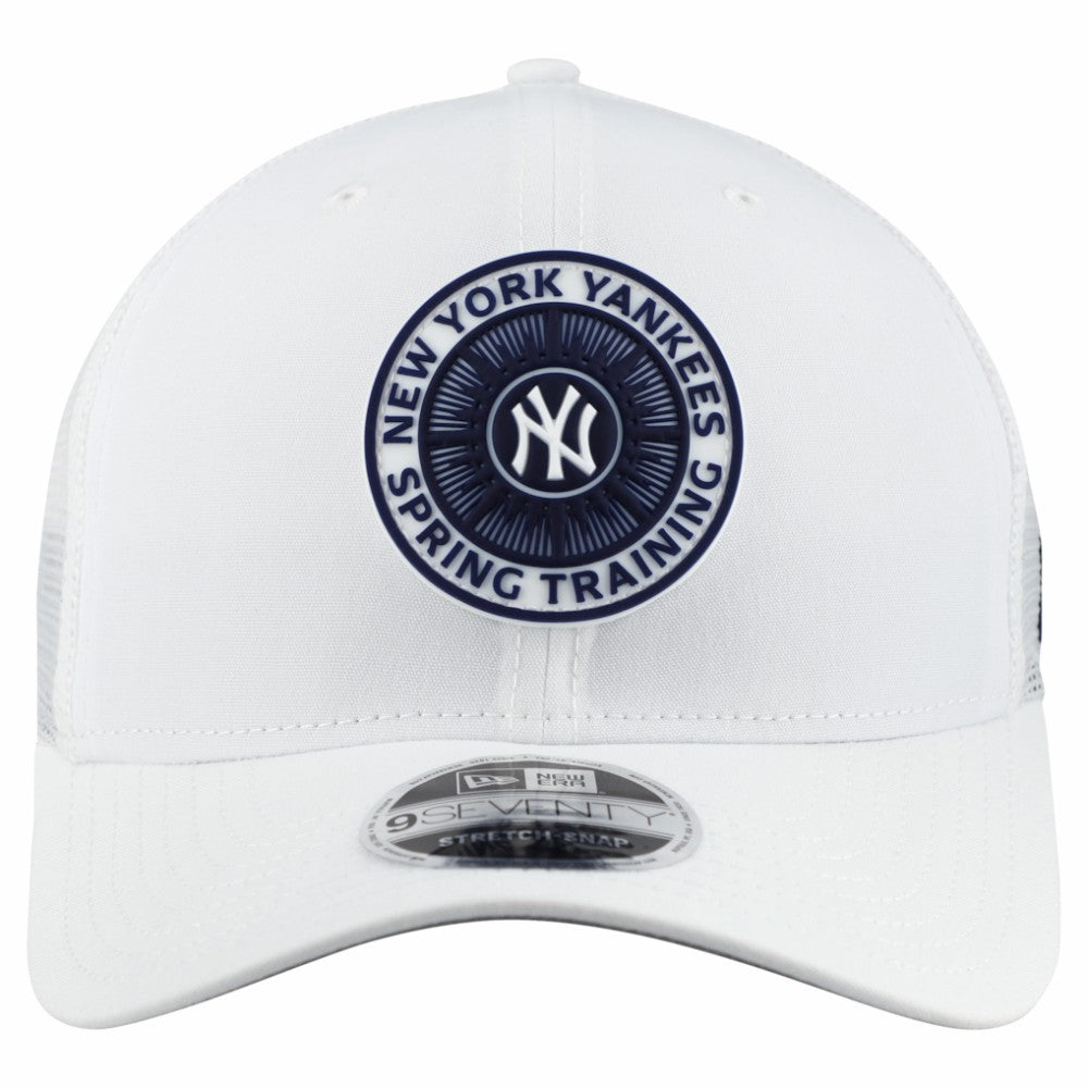 New York Yankees 2026 Spring Training Fan Pack 9SEVENTY Adjustable Trucker Hat White | New Era