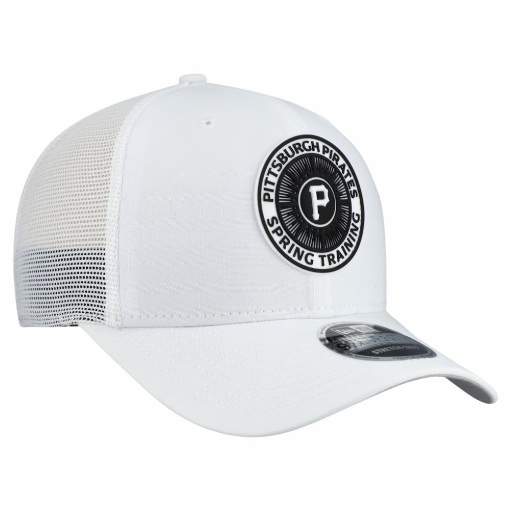Pittsburgh Pirates 2026 Spring Training Fan Pack 9SEVENTY Adjustable Trucker Hat White | New Era