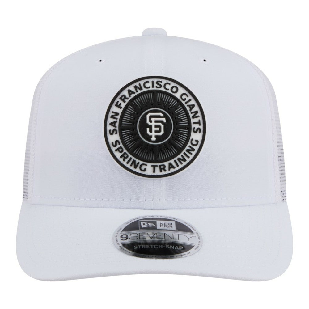 San Francisco Giants 2026 Spring Training Fan Pack 9SEVENTY Adjustable Trucker Hat White | New Era