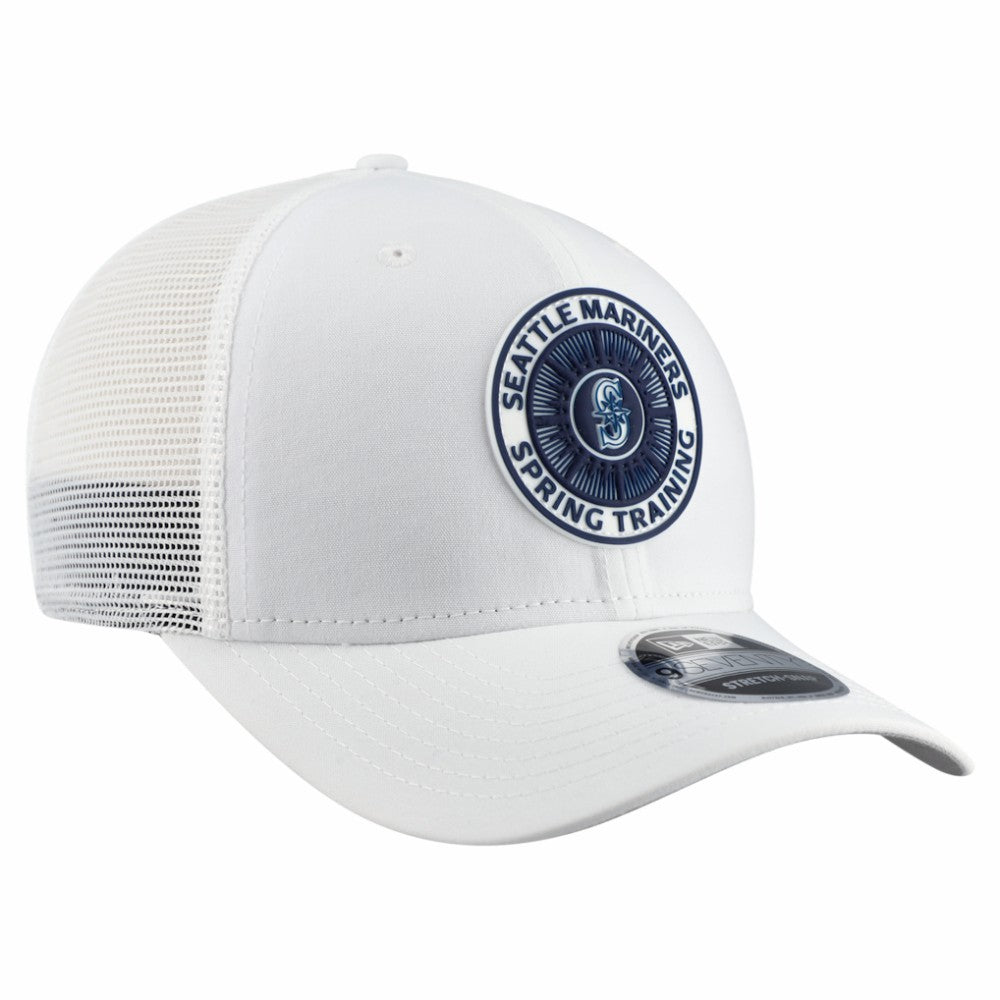Seattle Mariners 2026 Spring Training Fan Pack 9SEVENTY Adjustable Trucker Hat White | New Era