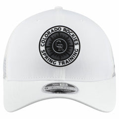 Colorado Rockies 2026 Spring Training Fan Pack 9SEVENTY Adjustable Trucker Hat White | New Era