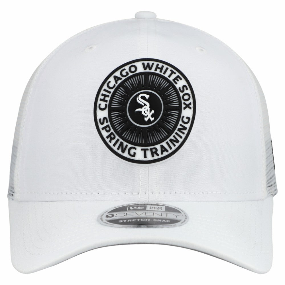 Chicago White Sox 2026 Spring Training Fan Pack 9SEVENTY Adjustable Trucker Hat White | New Era