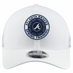 Atlanta Braves 2026 Spring Training Fan Pack 9SEVENTY Adjustable Trucker Hat White | New Era