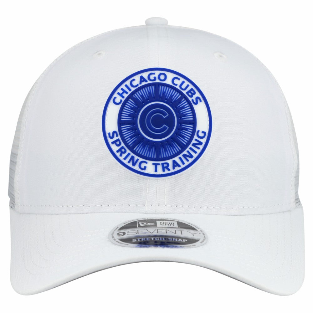 Chicago Cubs 2026 Spring Training Fan Pack 9SEVENTY Adjustable Trucker Hat White | New Era