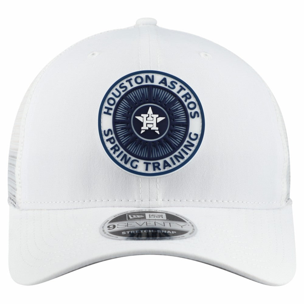 Houston Astros 2026 Spring Training Fan Pack 9SEVENTY Adjustable Trucker Hat White | New Era