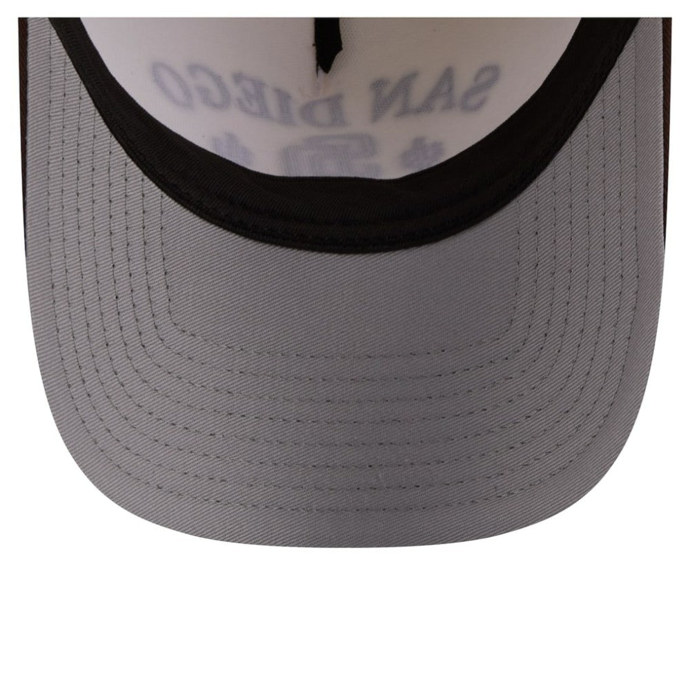 San Diego Padres 2026 Spring Training Fan Pack Rope A-Frame 9FORTY Adjustable Hat Cream | New Era