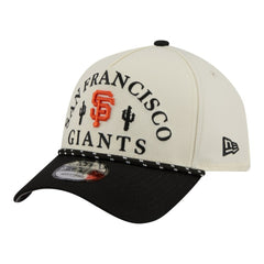 San Francisco Giants 2026 Spring Training Fan Pack Rope A-Frame 9FORTY Adjustable Hat Cream | New Era