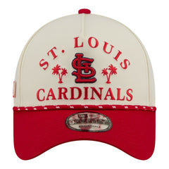 St. Louis Cardinals 2026 Spring Training Fan Pack Rope A-Frame 9FORTY Adjustable Hat Cream | New Era