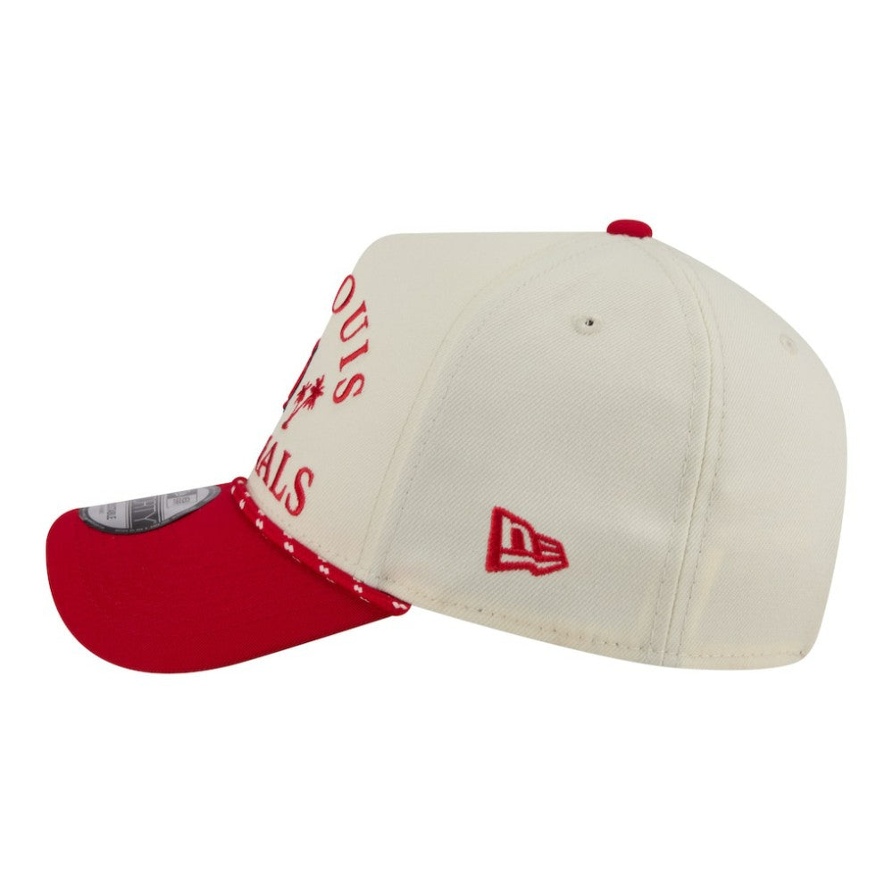 St. Louis Cardinals 2026 Spring Training Fan Pack Rope A-Frame 9FORTY Adjustable Hat Cream | New Era