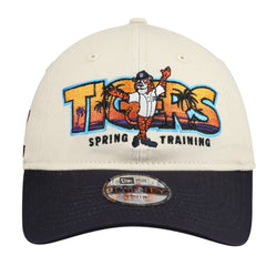 Detroit Tigers Youth 2026 Spring Training Fan Pack Batter 9TWENTY Adjustable Hat Stone/Navy | New Era