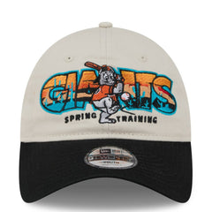 San Francisco Giants Youth 2026 Spring Training Fan Pack Batter 9TWENTY Adjustable Hat Stone/Black | New Era