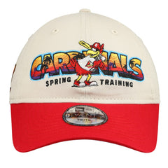 St. Louis Cardinals Youth 2026 Spring Training Fan Pack Batter 9TWENTY Adjustable Hat Stone/Red | New Era