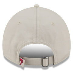 Philadelphia Phillies Youth 2026 Spring Training Fan Pack Batter 9TWENTY Adjustable Hat Stone/Red | New Era