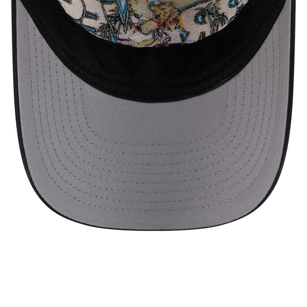 Atlanta Braves Youth 2026 Spring Training Fan Pack Batter 9TWENTY Adjustable Hat Stone/Navy | New Era