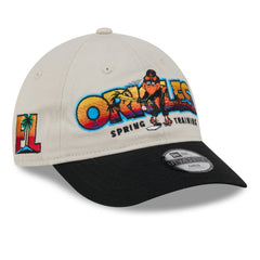 Baltimore Orioles Youth 2026 Spring Training Fan Pack Batter 9TWENTY Adjustable Hat Stone/Black | New Era