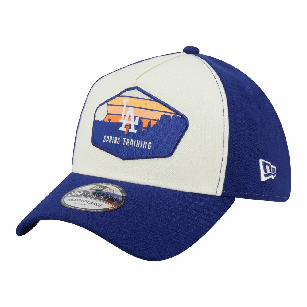 Los Angeles Dodgers 2026 Spring Training Fan Pack Gradient 39THIRTY Flex Hat Stone | New Era