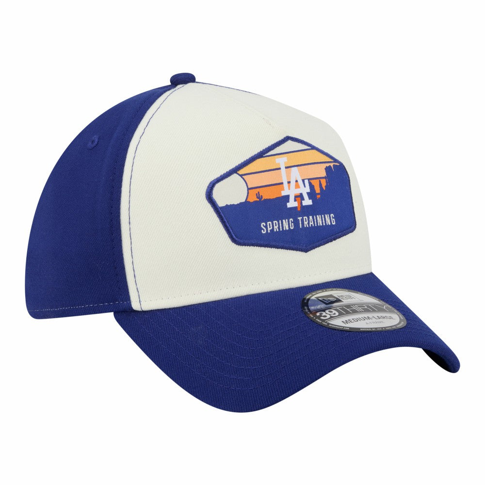 Los Angeles Dodgers 2026 Spring Training Fan Pack Gradient 39THIRTY Flex Hat Stone | New Era