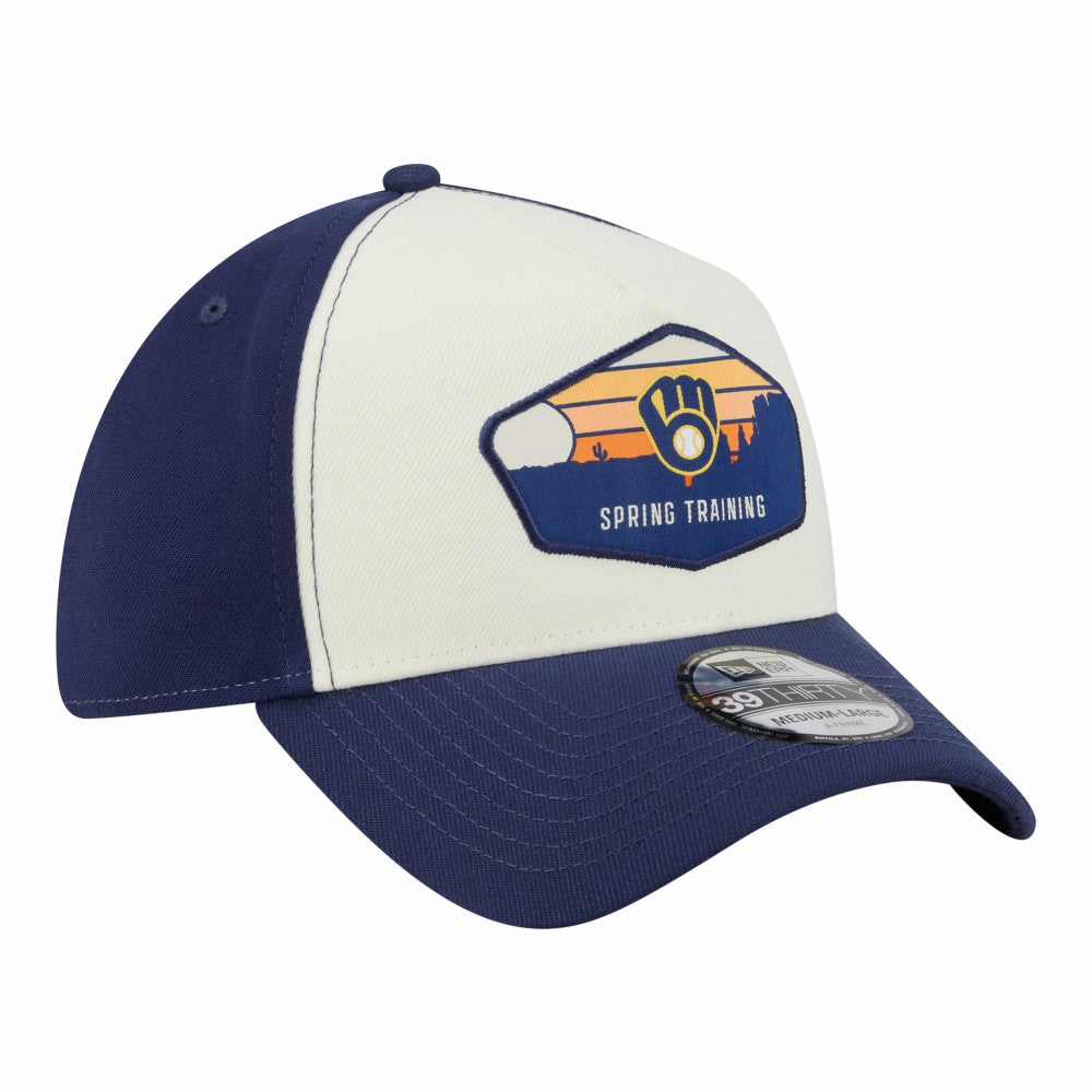 Milwaukee Brewers 2026 Spring Training Fan Pack Gradient 39THIRTY Flex Hat Stone | New Era