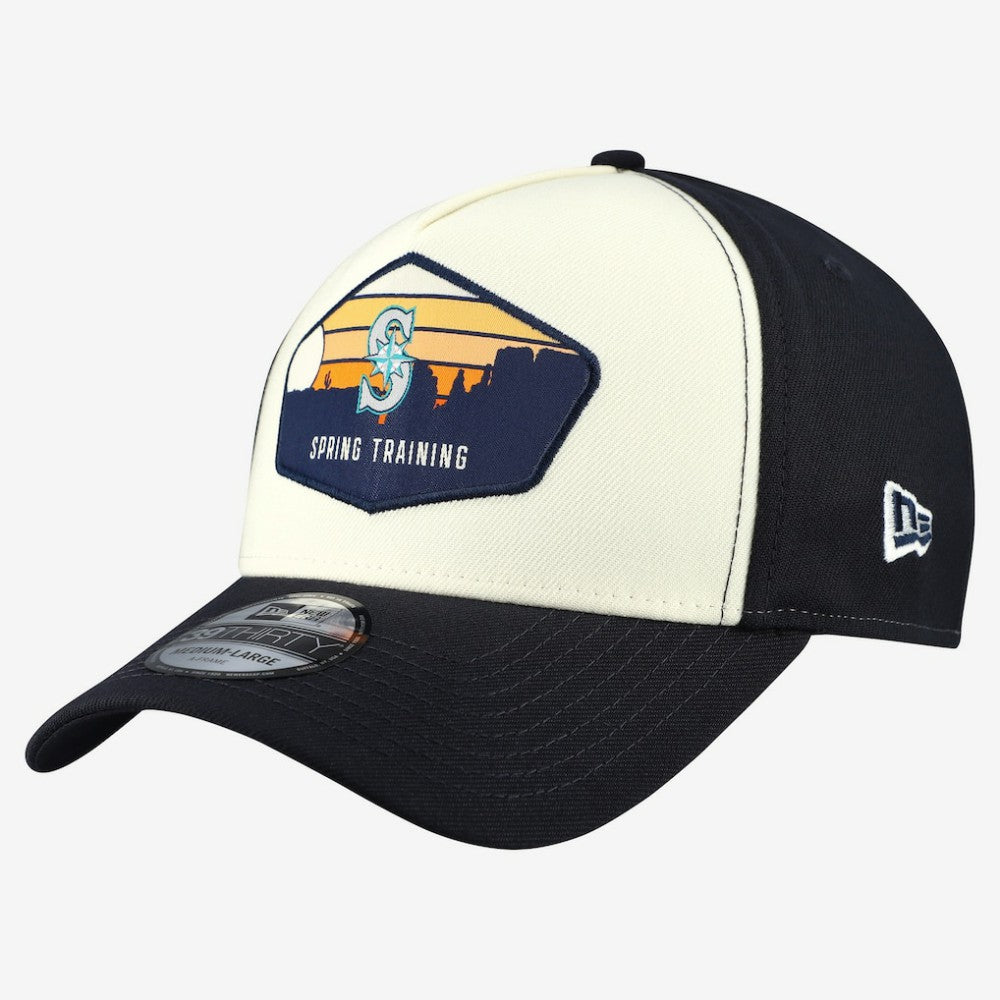 Seattle Mariners 2026 Spring Training Fan Pack Gradient 39THIRTY Flex Hat Stone | New Era
