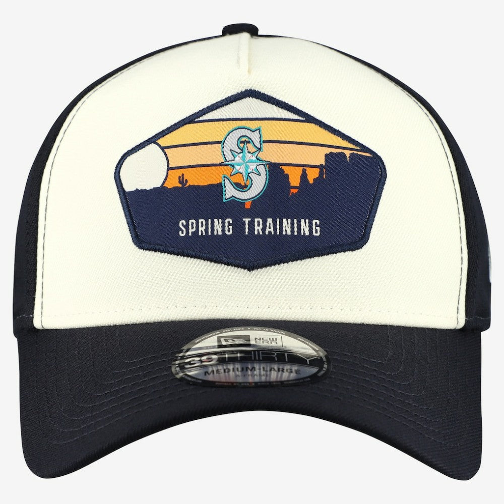 Seattle Mariners 2026 Spring Training Fan Pack Gradient 39THIRTY Flex Hat Stone | New Era