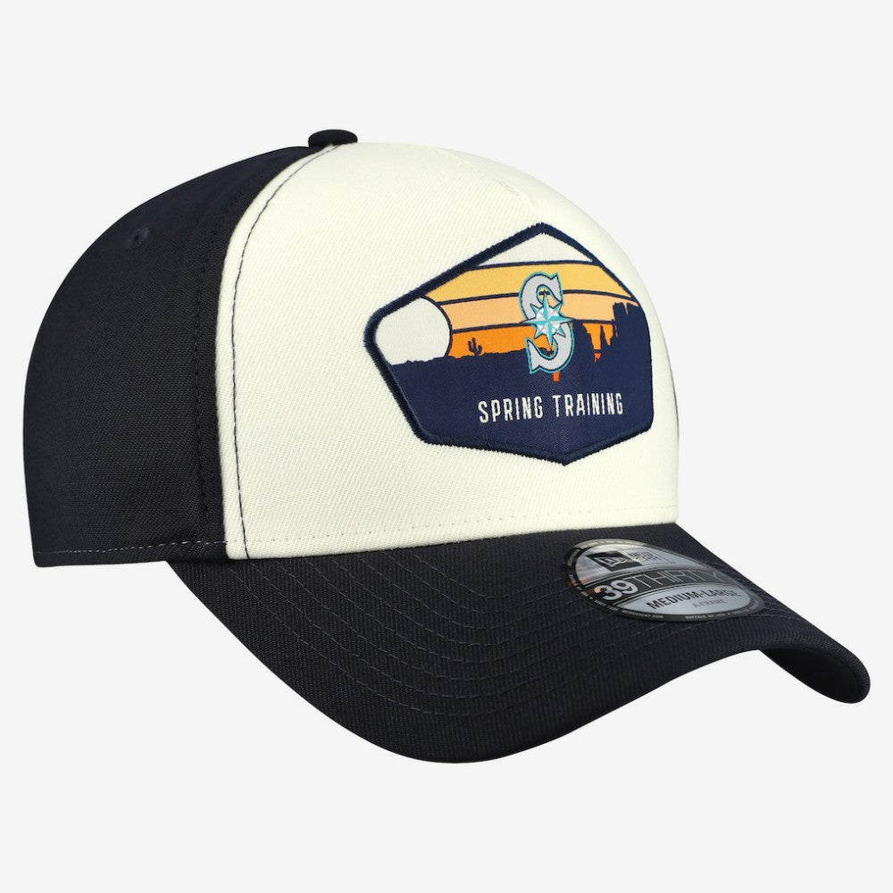 Seattle Mariners 2026 Spring Training Fan Pack Gradient 39THIRTY Flex Hat Stone | New Era