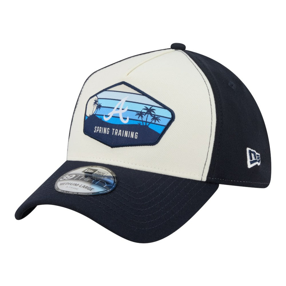 Atlanta Braves 2026 Spring Training Fan Pack Gradient 39THIRTY Flex Hat Stone | New Era