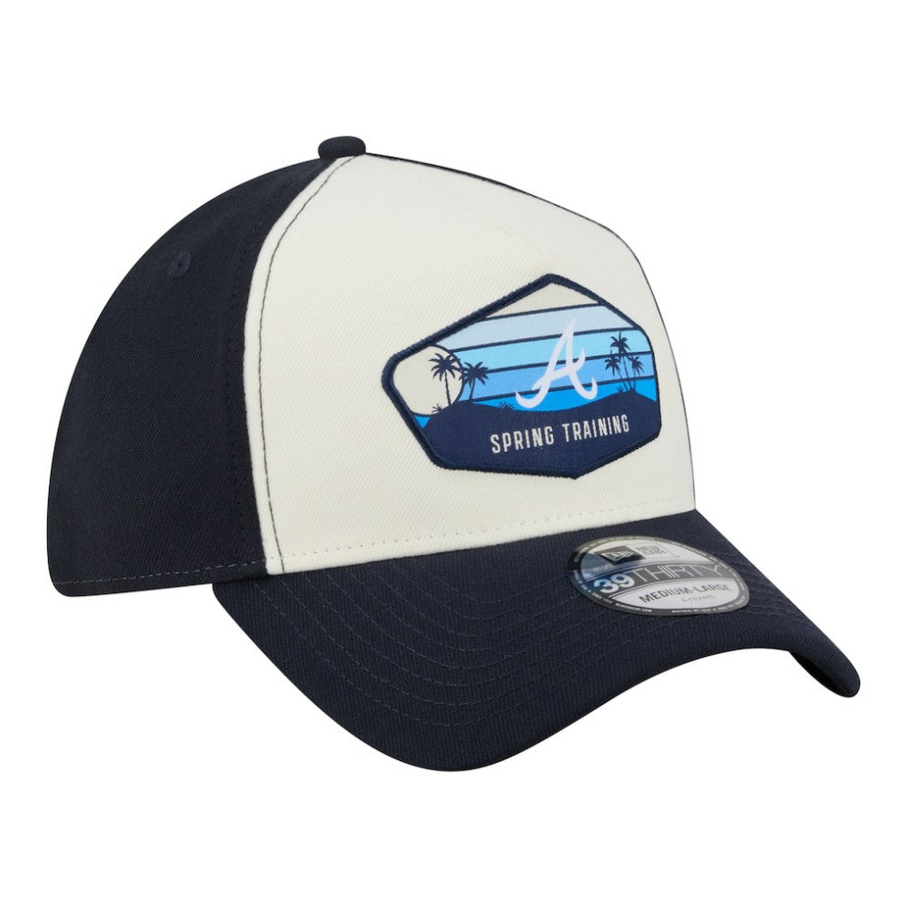 Atlanta Braves 2026 Spring Training Fan Pack Gradient 39THIRTY Flex Hat Stone | New Era