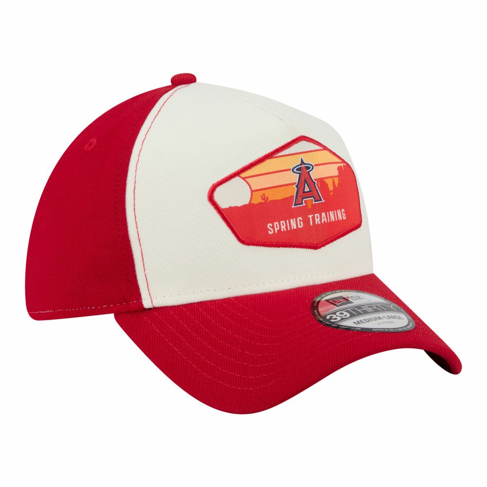 Los Angeles Angels 2026 Spring Training Fan Pack Gradient 39THIRTY Flex Hat Stone | New Era