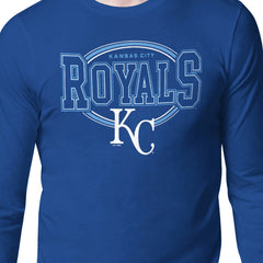 Kansas City Royals Starter Team Track Graphic Long Sleeve T-Shirt Royal