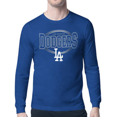 Los Angeles Dodgers Starter Team Track Graphic Long Sleeve T-Shirt Royal