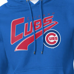 Chicago Cubs Starter Modern Tailsweep Fleece Tri-Blend Pullover Hoodie Royal
