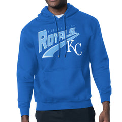 Kansas City Royals Starter Modern Tailsweep Fleece Tri-Blend Pullover Hoodie Royal
