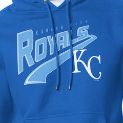 Kansas City Royals Starter Modern Tailsweep Fleece Tri-Blend Pullover Hoodie Royal
