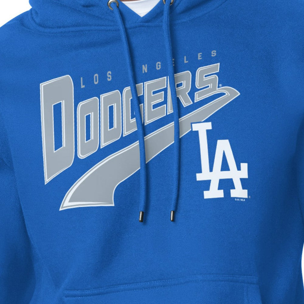Los Angeles Dodgers Starter Modern Tailsweep Fleece Tri-Blend Pullover Hoodie Royal