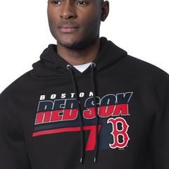 Boston Red Sox Starter Logo Push Graphic Hoodie Black