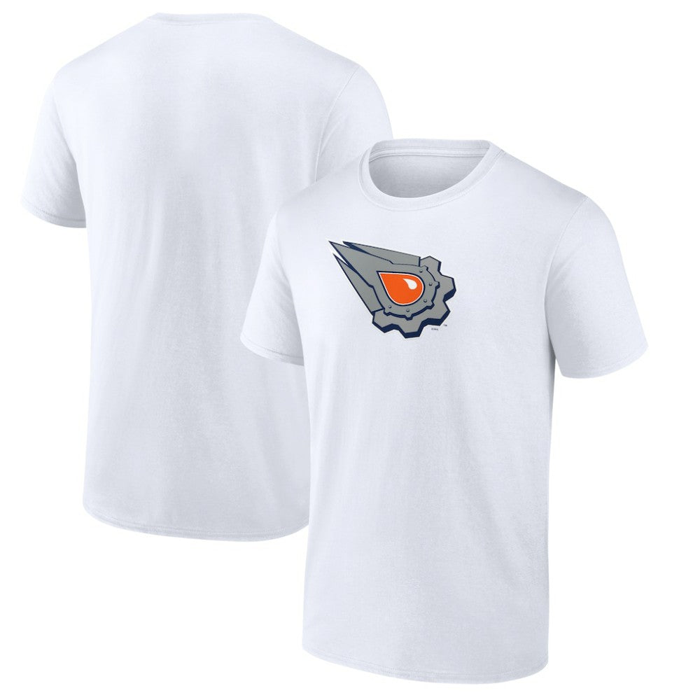 Edmonton Oilers Primary Logo T-Shirt White