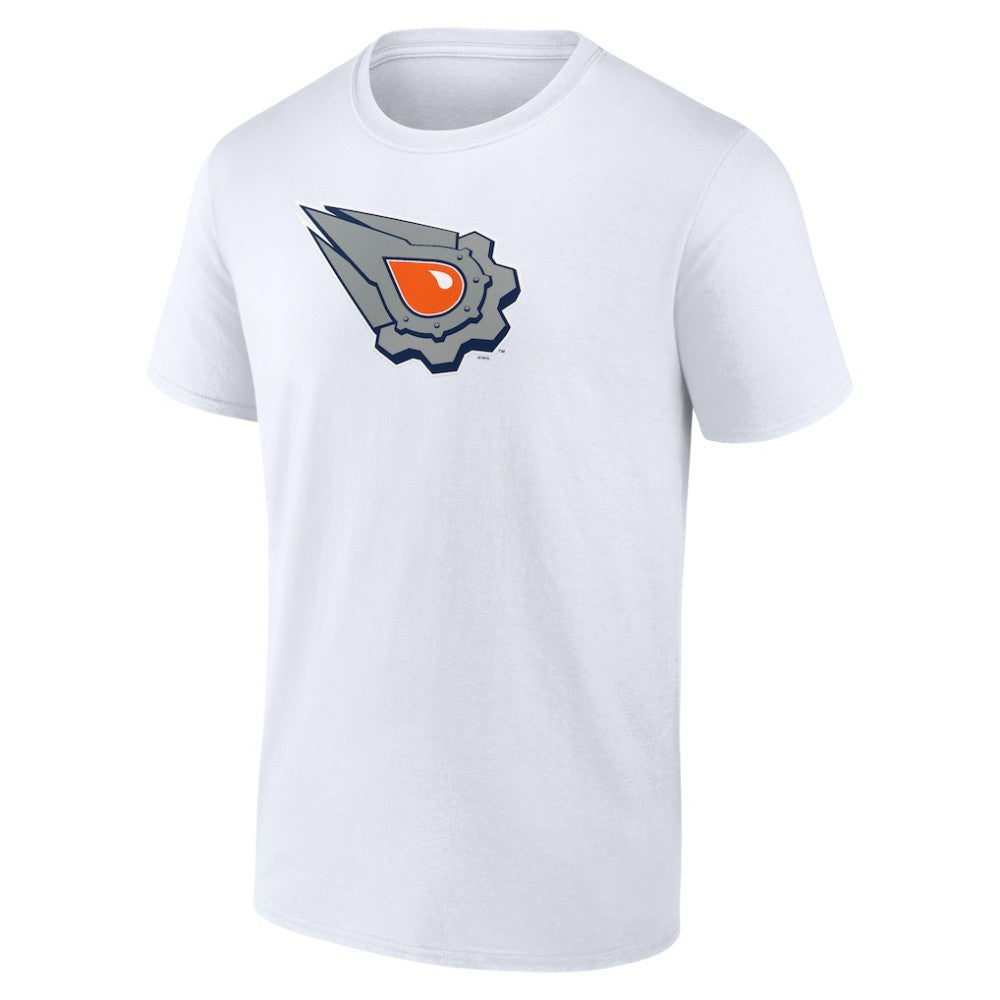 Edmonton Oilers Primary Logo T-Shirt White