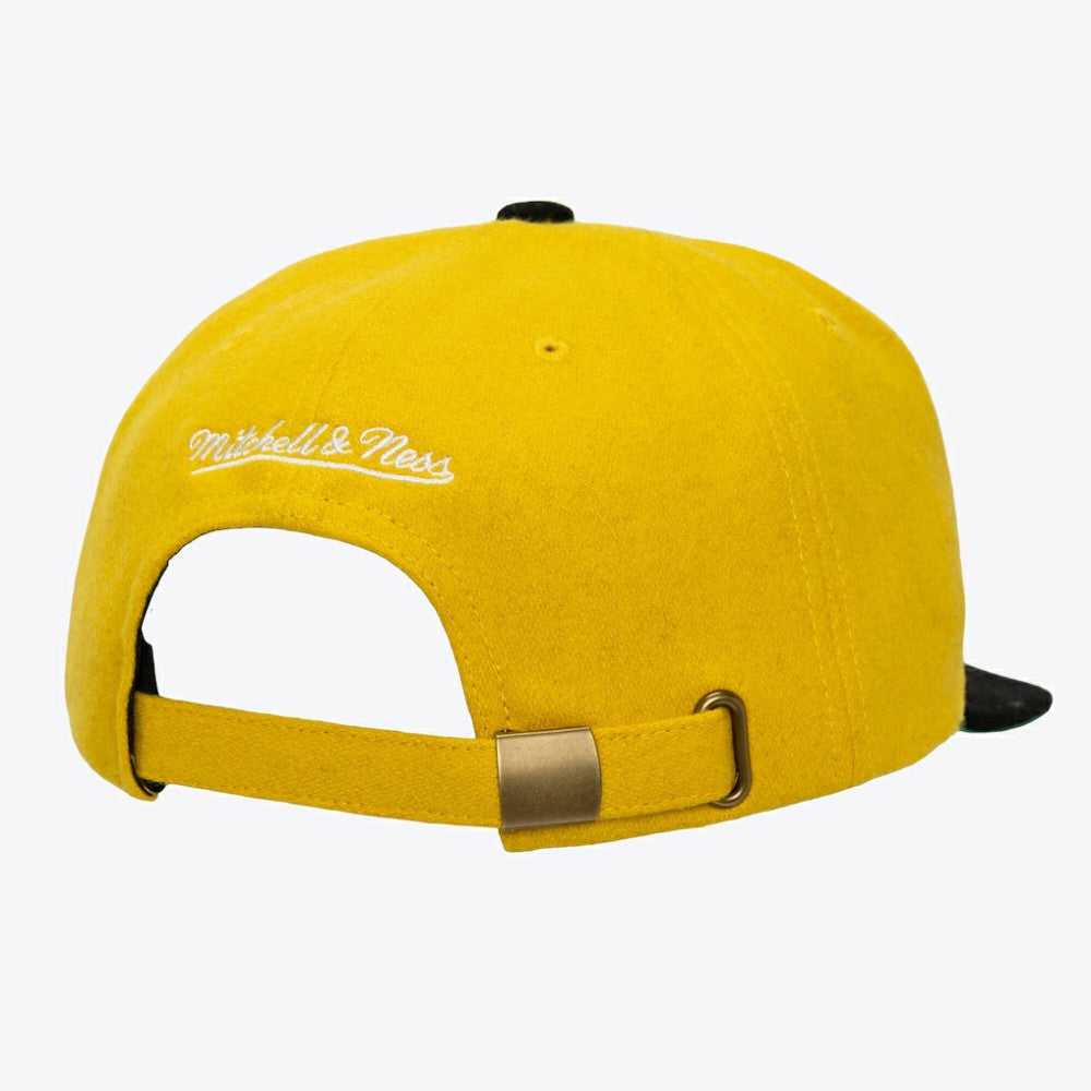 Pittsburgh Pirates Unisex Vintage Fit Melton Wool Adjustable Hat Gold
